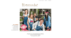 Desktop Screenshot of blumenzauber-vr.ch